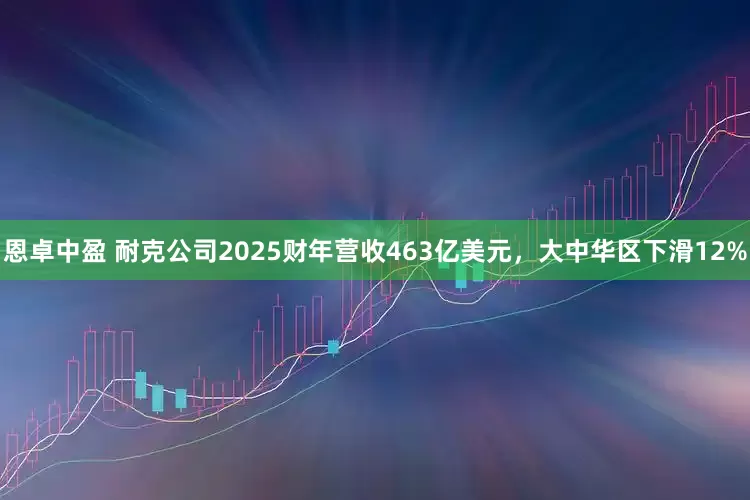 恩卓中盈 耐克公司2025财年营收463亿美元，大中华区下滑12%